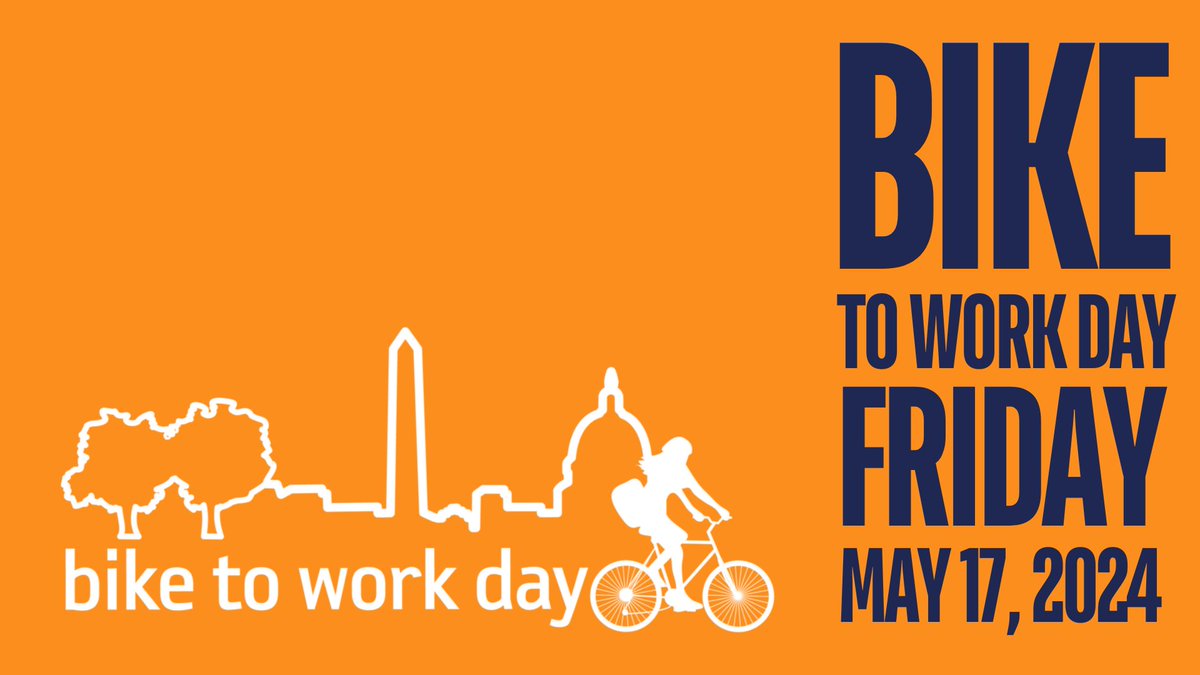 🚴‍♀️ Join us for Bike to Work Day in Gaithersburg on May 17! 🚴‍♂️ We're hosting the following pit stops: 📍 Main Street Pavilion, 7-9am 📍 Olde Towne Plaza, 4-6pm Registration is now open, visit gburg.md/3tFhB3Z to register today! #BikeToWorkDay