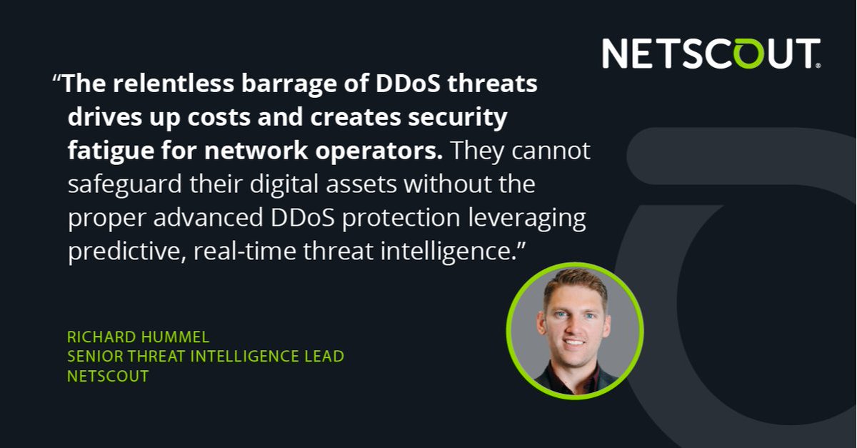 .<a href="/NETSCOUT/">NETSCOUT</a> released their 12th DDoS Threat Intelligence Report! 📈 Dive into the latest insights and trends as they dissect the strategies and methodologies used by adversaries against service providers, enterprises, and end-users. netscout.link/6005btoZX