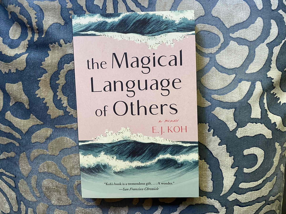 'It’s an epistolary memoir, but truth be told I really just need everyone to read @thisisEJKoh.' Elaine U. Cho @ElectricLit mentions The Magical Language of Others in 8 Books that Explore Generational Conflict Through Genre✨🩵 electricliterature.com/8-books-that-e…