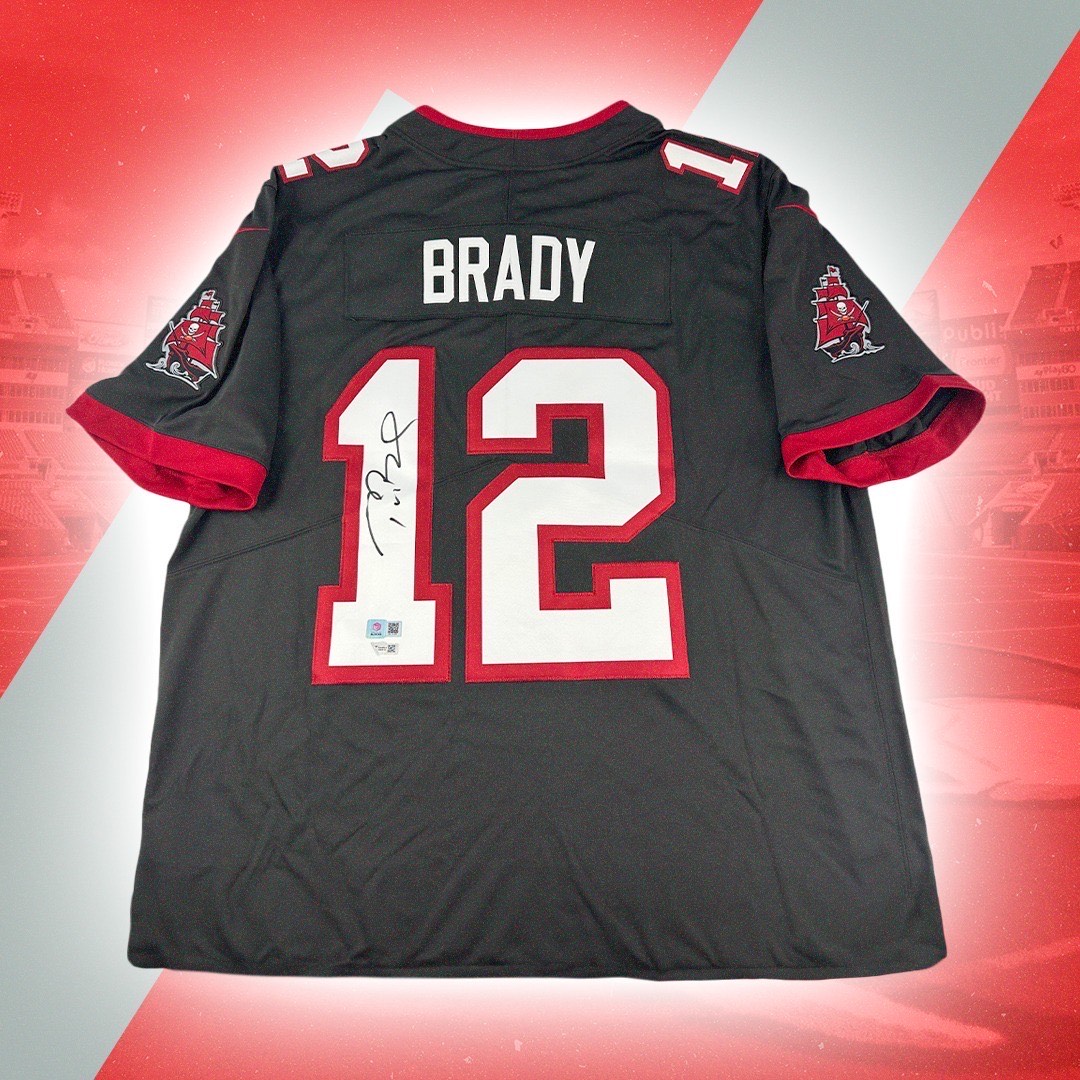 #HUMBL Deal of the Day! Score Big with the Tom Brady Collection: Limited-Time Deals You Can't Pass Up! Introducing the Tom Brady memorabilia collection! We have 3 signed jerseys and 1 helmet available for purchase. Head over to HUMBL.com to learn more! #HMBL
