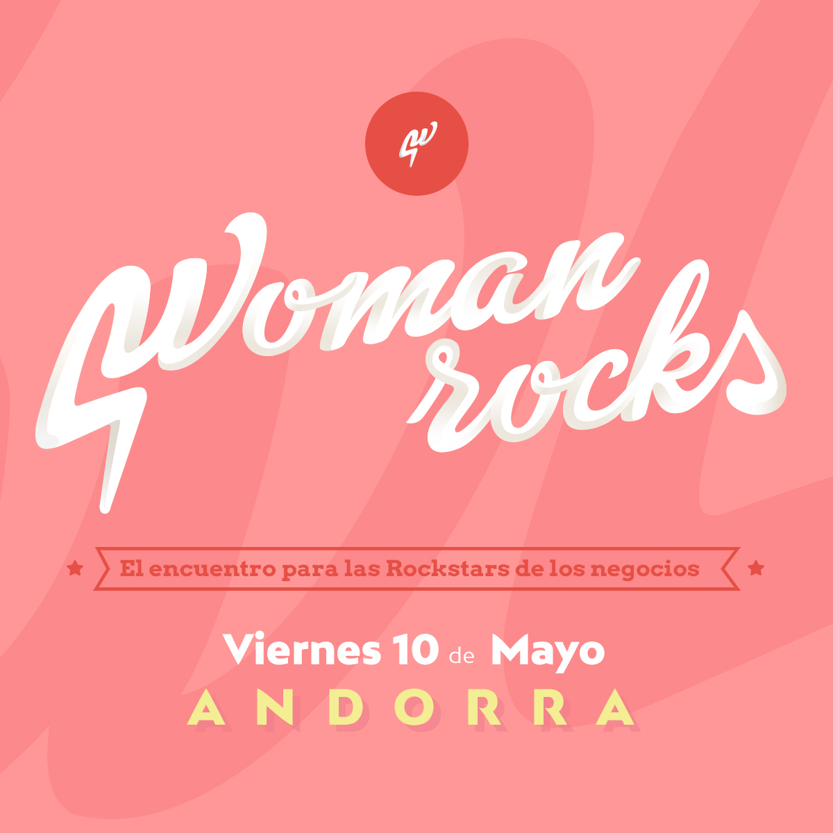 Emprendimiento, power y mucho Rock & Roll en Woman Rocks. ¿Te lo vas a perder? 🤯👇🏽 📆 Viernes, 10 de mayo 📌 Andorra La Vella  Conoce aquí a todas las speakers 👉🏽 i.mtr.cool/lzgjajijjv