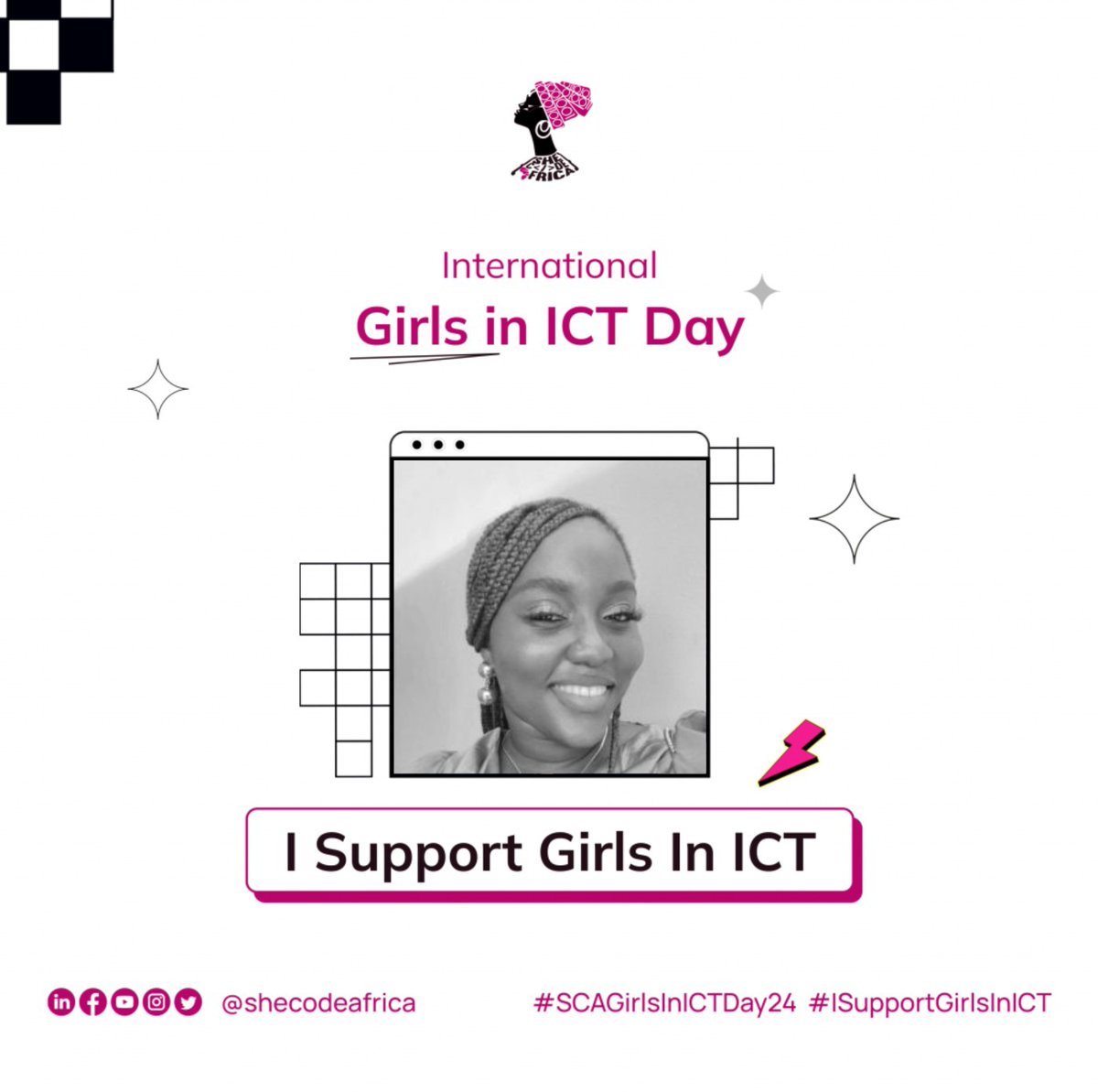 Happy International Girls in ICT Day 💕
@SheCodeAfrica