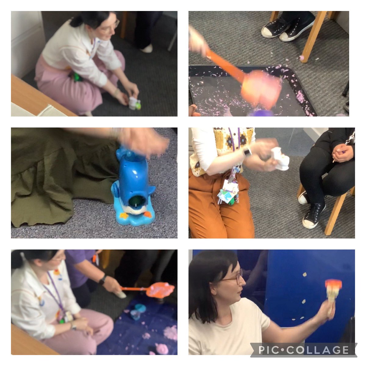 Megan7138374806's tweet photo. Thatโs a wrap on this weeks #attentionautism sessions. They children loved it and smashed their week doing stage 3 (it got very messy!) #speechandlanguage #SEN #buckettime https://t.co/y0fvlHNEIm