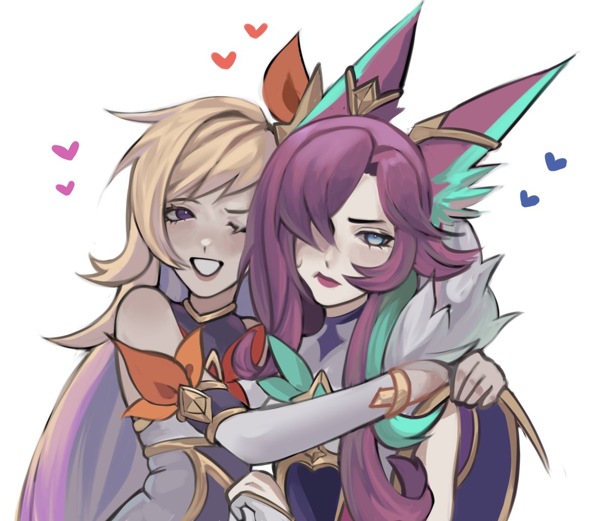 i'm trying🤧
#xayah #seraphine #LeagueOfLegendsArt