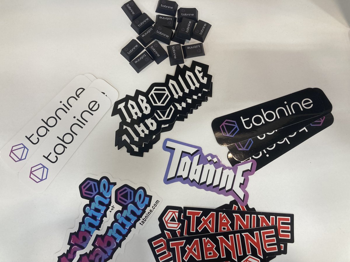 tabnine's tweet image. We can&apos;t wait to return to Vegas and rock out at Atlassian Team &apos;24! Come chat with us at Booth #68, watch a Tabnine demo, and of course: snap a few selfies in our rockin’ tees. 🤘🏽
#team24 #atlassianteam24 #developersrock #devcommunity