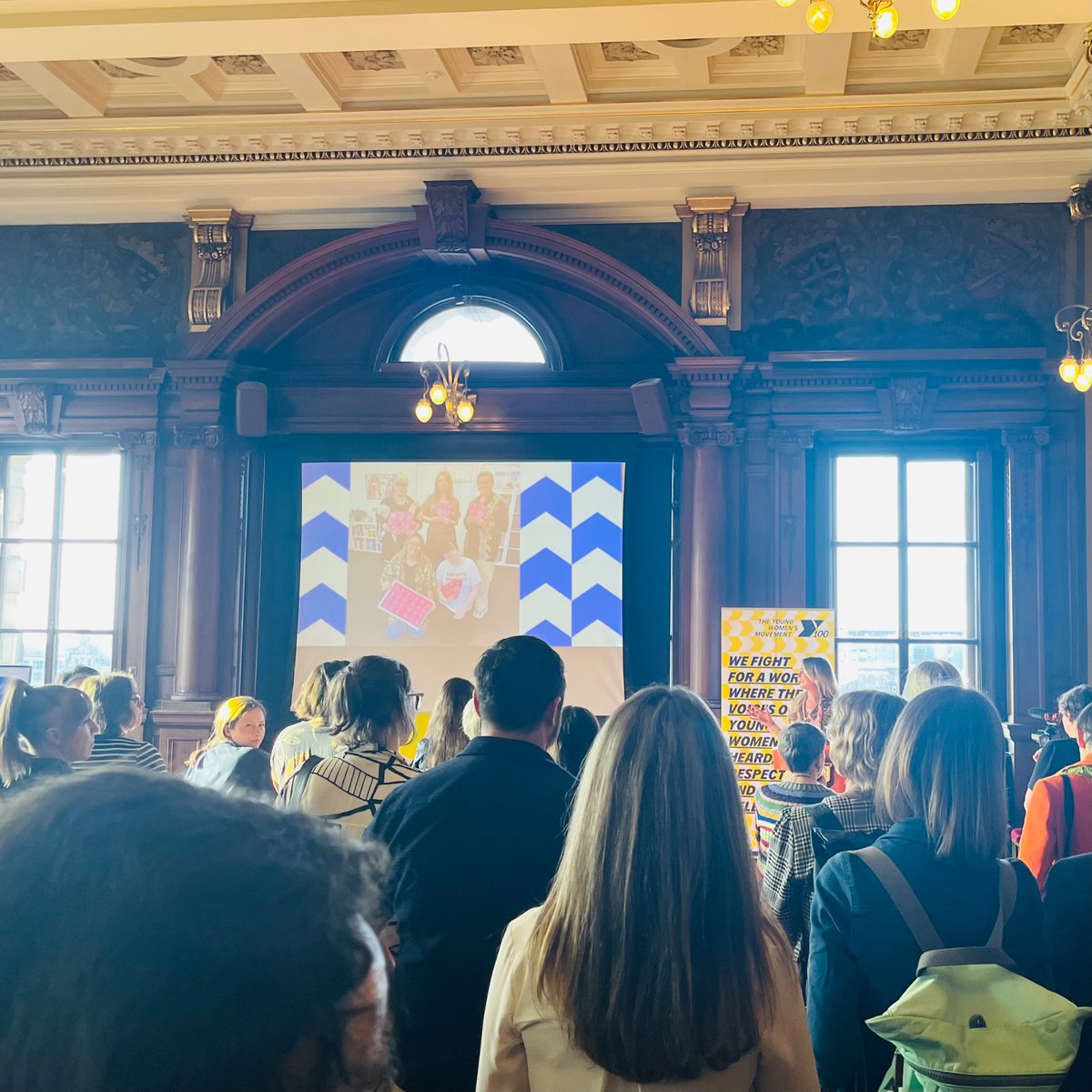 Happy 100th Birthday! #YWM100 🎂 Yesterday @youngwomenscot kicked off the celebrations of a whole century of embedding safe spaces & wellbeing for young women & girls. It was a fantastic event attended by many amazing people working to make an equal world for women and girls.