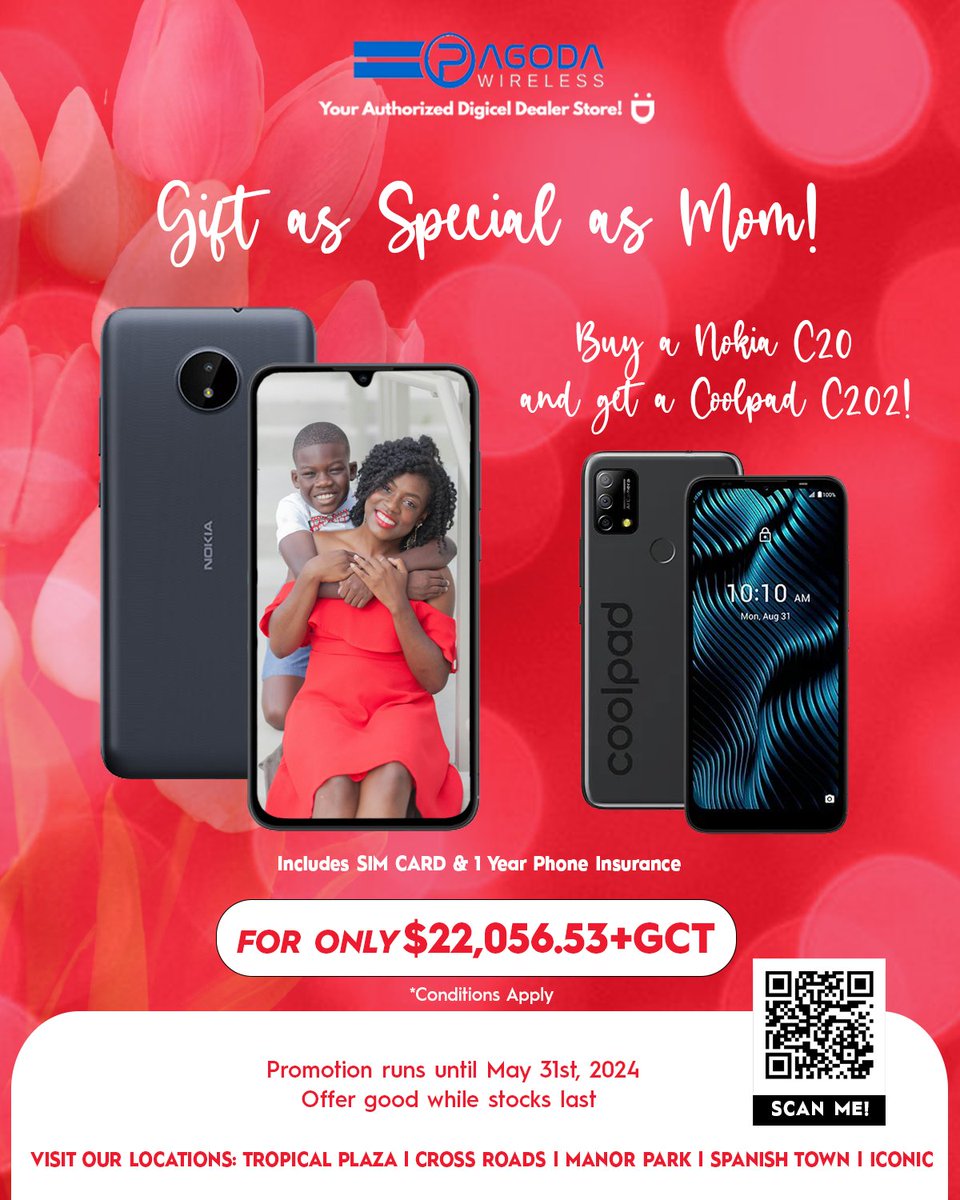 This Mother's Day, let's make Mom feel like the shining star she truly is! ✨🌸

Explore these special deals and more that will bring a smile to her face and warmth to her heart. 💖

🎁 Don't wait! Shop now and make her day unforgettable!

#MothersDay #GiftsForMom #LoveYouMom