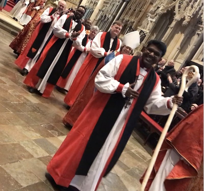 Habemus bishop! Congratulations to our new bishop, <a href="/TheOutsider40/">Anderson Jeremiah</a>, Dr Anderson Jeremiah- welcome to Edmonton! And many thanks to +Jonathan <a href="/bishopoffulham/">The Bishop of Fulham</a> for looking after us as interim bishop. 🐑🐑