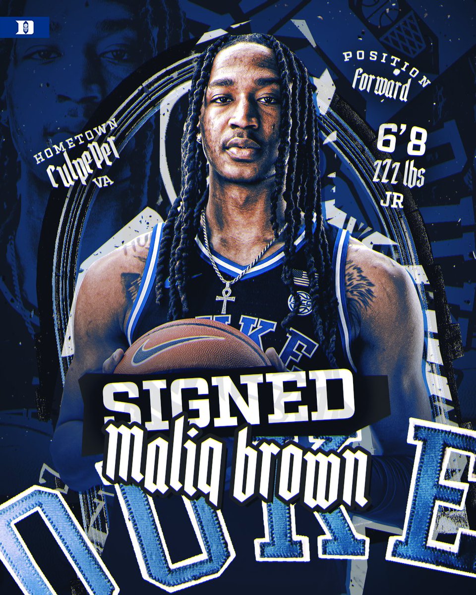 OFFICIAL: Let's get it @MaliqBrown1! Big-time addition to the squad. 💪👿