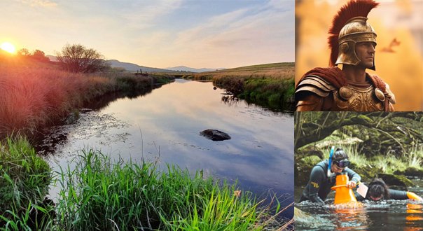 A North Wales river in whose dark waters lives a critically endangered creature said to be one of the reasons why the Romans came to our shores. Our April Welsh River of the Month....the Afon Eden. bit.ly/4ddNIxF