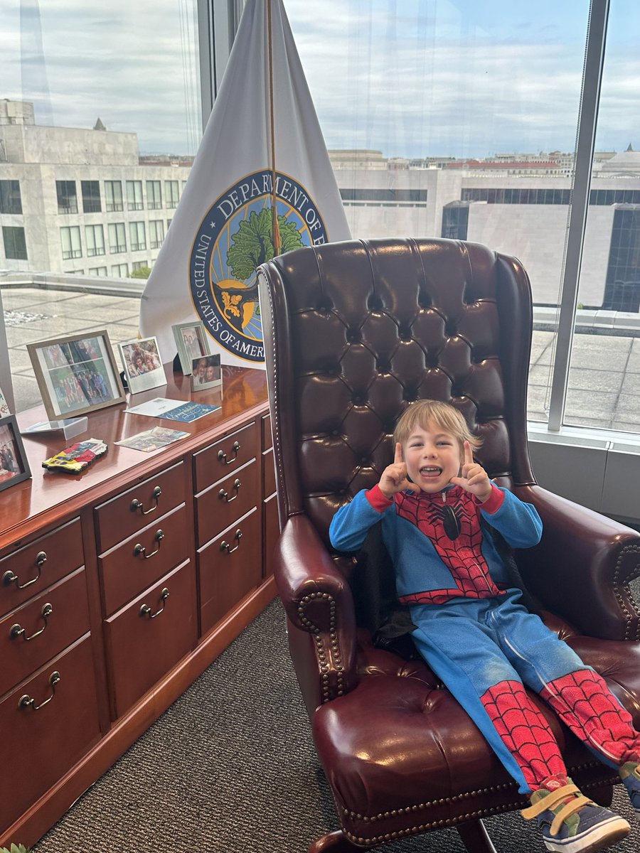 Happy Take Your Child to Work Day from my desk to yours!