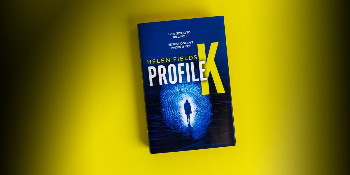 Happy publication day to @Helen_Fields! #ProfileK is out today and trust me when I say this is not one you’ll want to put down…