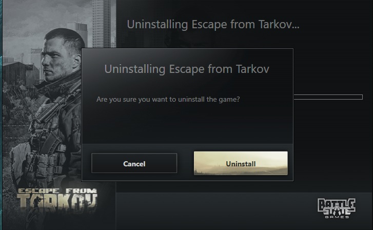 Only thing you should do with this trash company <a href="/bstategames/">Battlestate Games</a>  #tarkov