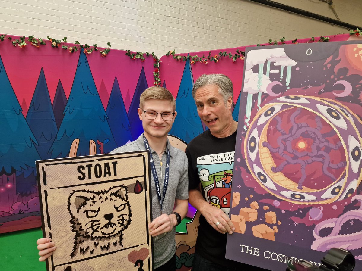 👀 <a href="/JardineEwan/">Ewan Jardine</a> getting an insight into the importance of indie games from <a href="/devolverdigital/">Devolver Digital</a> 💭💪

<a href="/WASDlive_/">WASD</a> #WASD #gamedevelopment #publisher #indie