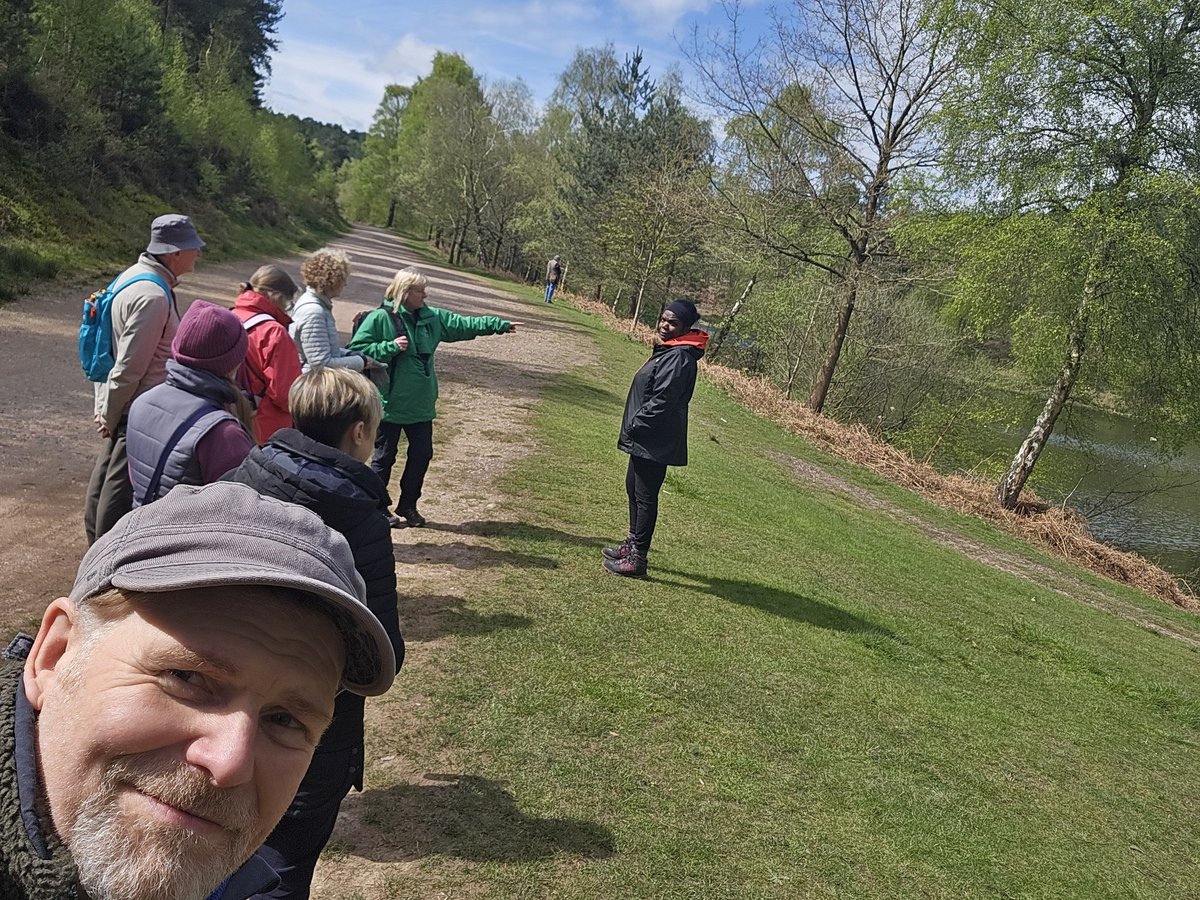 keithward01's tweet image. Super #learningwalk today at #cannockchaseforest with Jacqui Blackford from #ForestryEngland