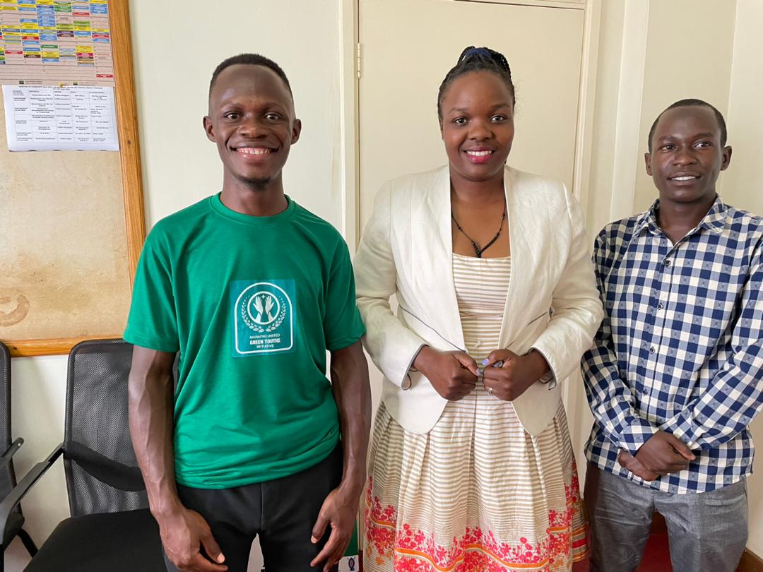 Today Mr. Grower I had a privilege to meet the Principal Environment officer of Buganda Kingdom @martrisa91 . Thanks for your guidance on youths with environment and we look forward to work with you @KigoziMaggie @AnitahAmong @cpmayiga @BugandaOfficial @FAOUganda