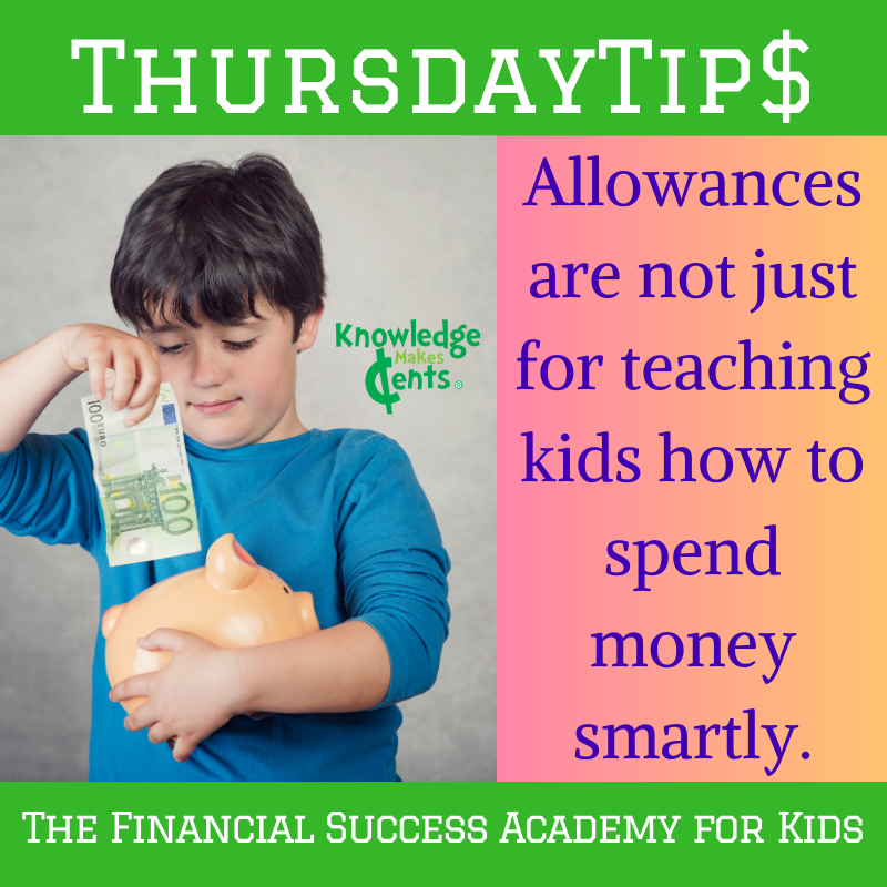 Proper allowance strategy teaches kids so much more #Budgeting #Saving #PayMyFutureSelfFirst #Philanthropy #AllowanceMatters

#ThursdayTips #KMCents #FinancialSuccessAcademyForKids

Contact us to learn more about our money programs: info@KnowledgeMakesCents.com 905-882-3130