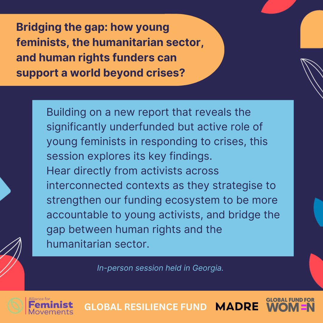📢 For you folks in-person at #FundingFuturesFestival DO NOT MISS our @hrfunders sessions tomorrow... For us all right here, then read these findings in full - truths that will stop you in your tracks. 📚 bit.ly/3wUIRRC #GlobalResilienceFund