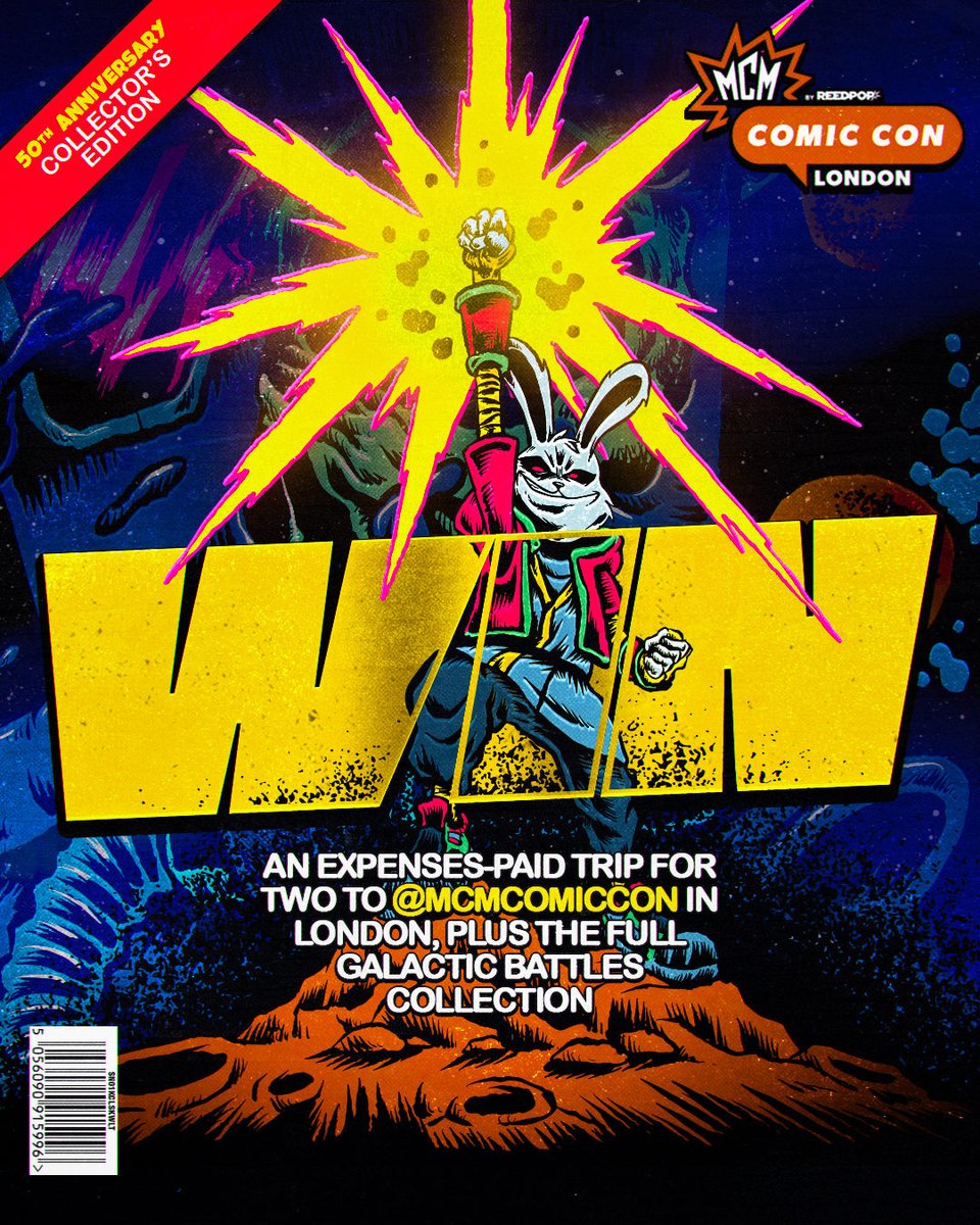 Sneak Energy (@sneakenergy) on Twitter photo WIN! An expenses-paid trip for two to <a href="/MCMComicCon/">MCM Comic Con</a> in London, plus the FULL Galactic Battles collection!
Share this post, and head to the Sneak website for more ways to enter 👉 bit.ly/3JBUjEA WIN! An expenses-paid trip for two to <a href="/MCMComicCon/">MCM Comic Con</a> in London, plus the FULL Galactic Battles collection!
Share this post, and head to the Sneak website for more ways to enter 👉 bit.ly/3JBUjEA