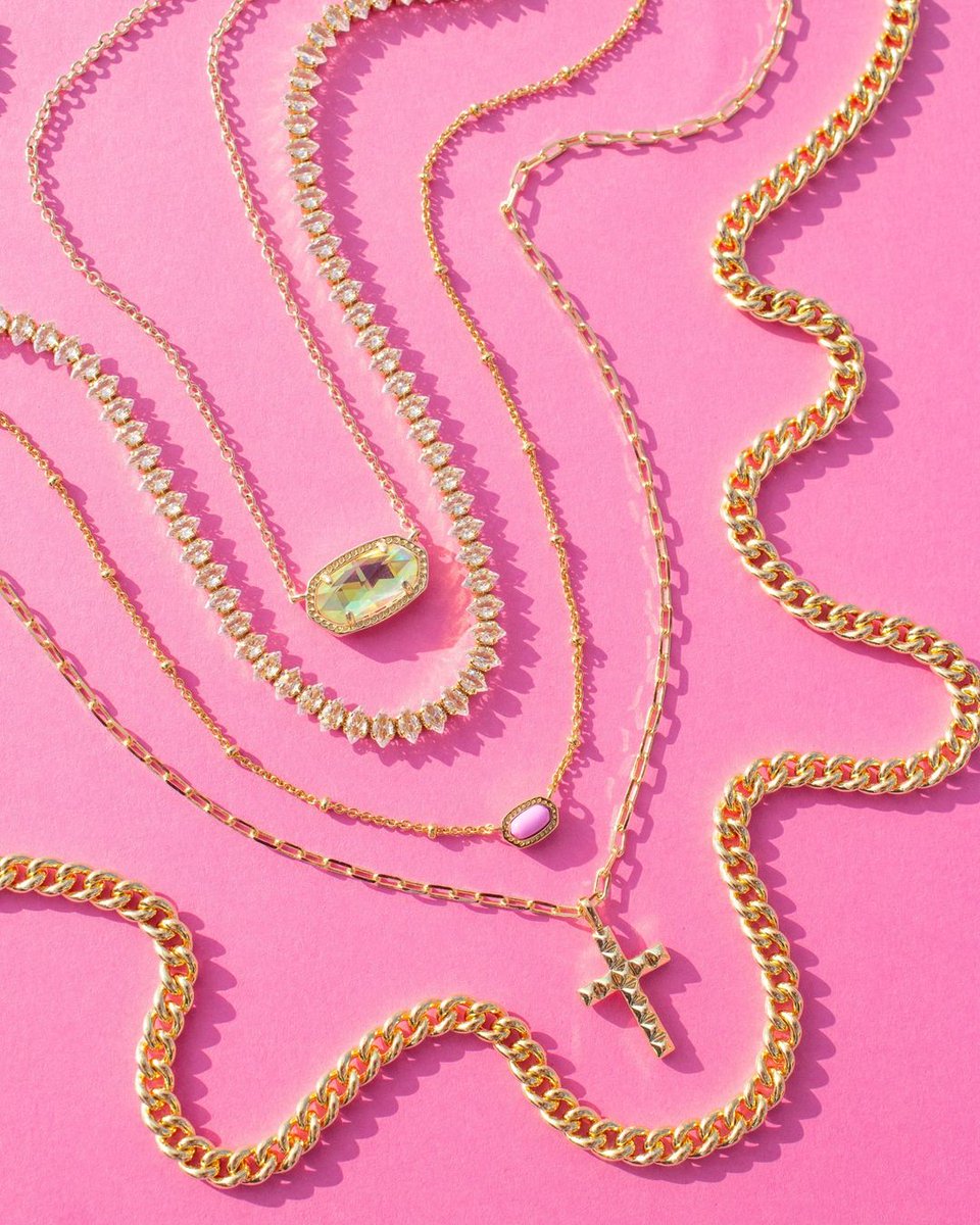 Create your perfect necklace stack when you visit Kendra Scott today!

#PromenadeAtChenal #ThePromenade #ChenalShopping #Shopping #Boutique #Sale #Clothing #ClothingSale #ShoppingMall #Discount #ThePromenadeAtChenal #LittleRock #LittleRockShopping