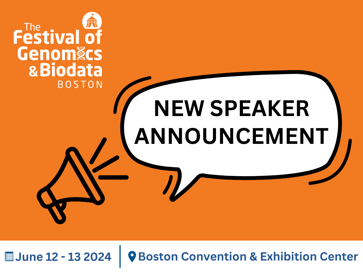 We’re delighted that Dennis Yuan (Postdoctoral Fellow, @NYGenome) will be speaking at The Festival of Genomics and Biodata in Boston this June! There’s still time to get your ticket, register now: hubs.la/Q02tXvxT0 #FOGBoston