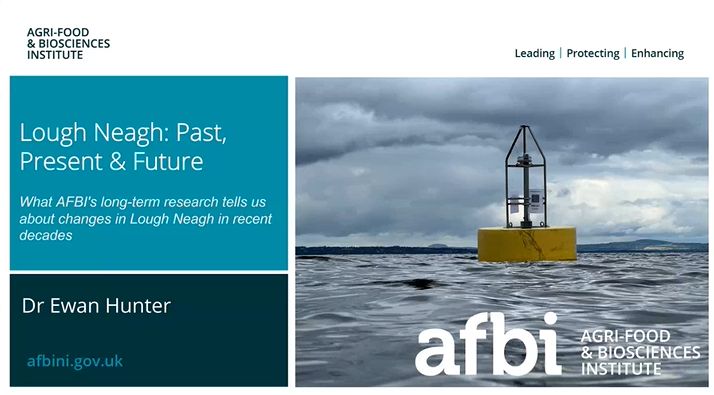 The recording of the recent @AFBI_NI webinar: 'Lough Neagh, Past Present and Future' is available to watch again on YouTube here: bit.ly/49NiCu4 #LoughNeagh #AFBIresearch #AquaticEcosystems