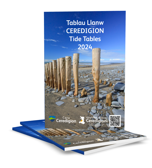 Ceredigion's Tide Tables 2024 is available in digital form. The timetable can be viewed and downloaded from discoverceredigion.wales/images/flip/ti… Pocket sized copies can be purchased from all good book shops and outdoor stores along the Ceredigion coastline.