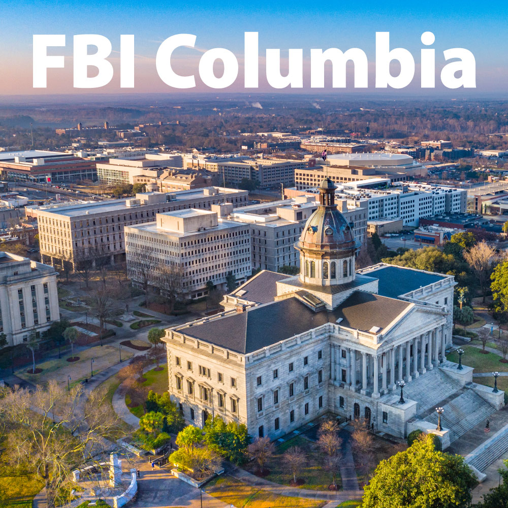 Want to keep up with the latest updates and news from the #FBI's Columbia field office? Follow them on X (Twitter) @FBIColumbia, Facebook @ FBI - Columbia, and Instagram @ FBIColumbia or visit fbi.gov/contact-us/fie… to learn more.