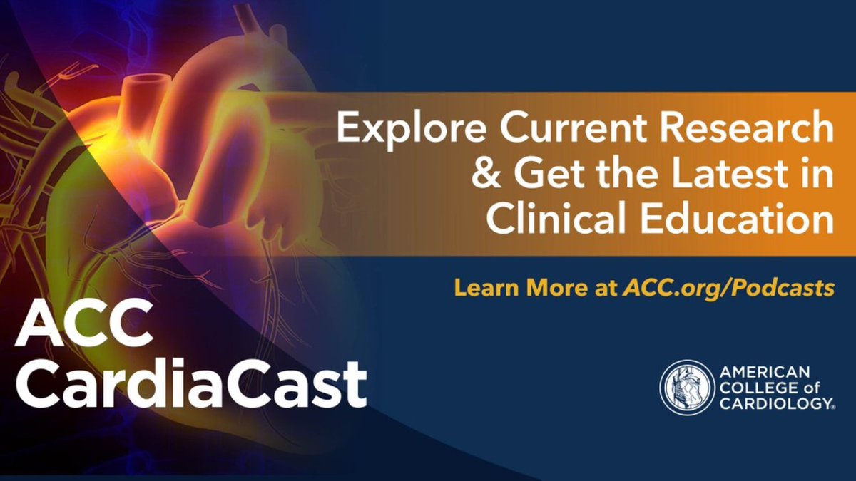 🆕 ACC CardiaCast 'PulseCheck' Podcast Episode Host @Andrea_Price317 brings together @kim_guibone, @SchnellSusan & @baileyannRN, to explore best practices related to structural heart disease, focusing on an introduction to #heartdisease. bit.ly/3wMLuEJ