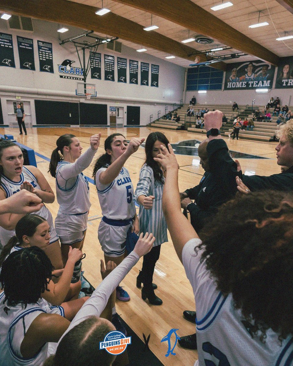 ClarkPenguins's tweet photo. There is over $5000 in matching funds available just for athletics. The matches are only available until midnight tonight! Help our programs reach their goals! 

Click the link in our bio to make a gift! 🔗

#clarkcollege | #clarkpenguins https://t.co/mhtJiDV80T
