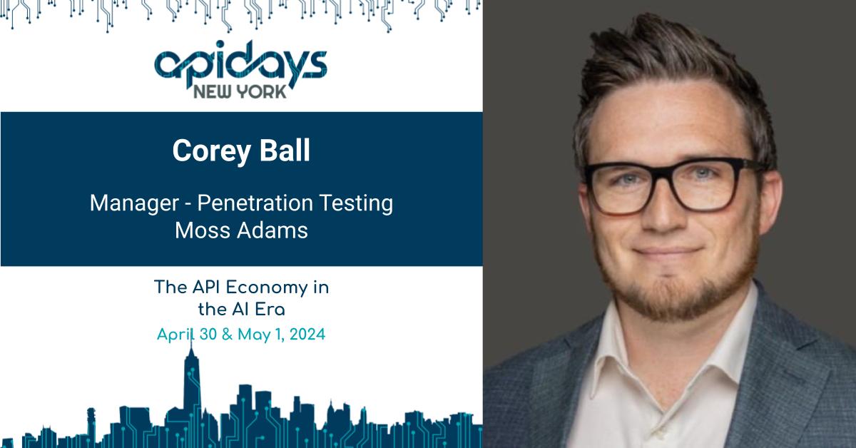 We're excited to host Corey Ball, Author and Sr. Manager - Penetration Testing - Moss Adams, at #apidays New York 2024! Corey joins F5's Chuck Herrin as they share their perspectives on the most pressing API attack patterns.🔗 apidays.global/new-york/