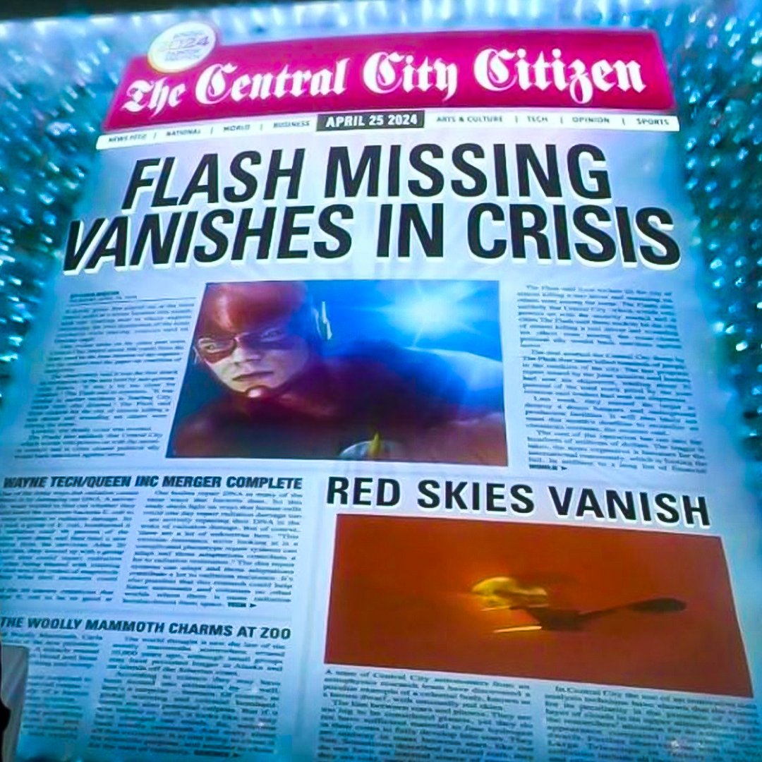 0️⃣4️⃣ 2️⃣5️⃣ 2️⃣4️⃣ 🗓️ 

#TheFlash