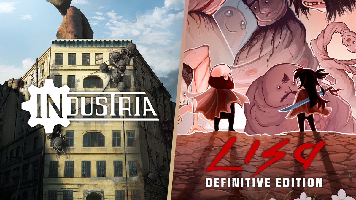 Who doesn't love a good mystery 🤭 Put on your detective clothes and grab Industria and Lisa: The Definitive Edition for FREE this week! epic.gm/freegames