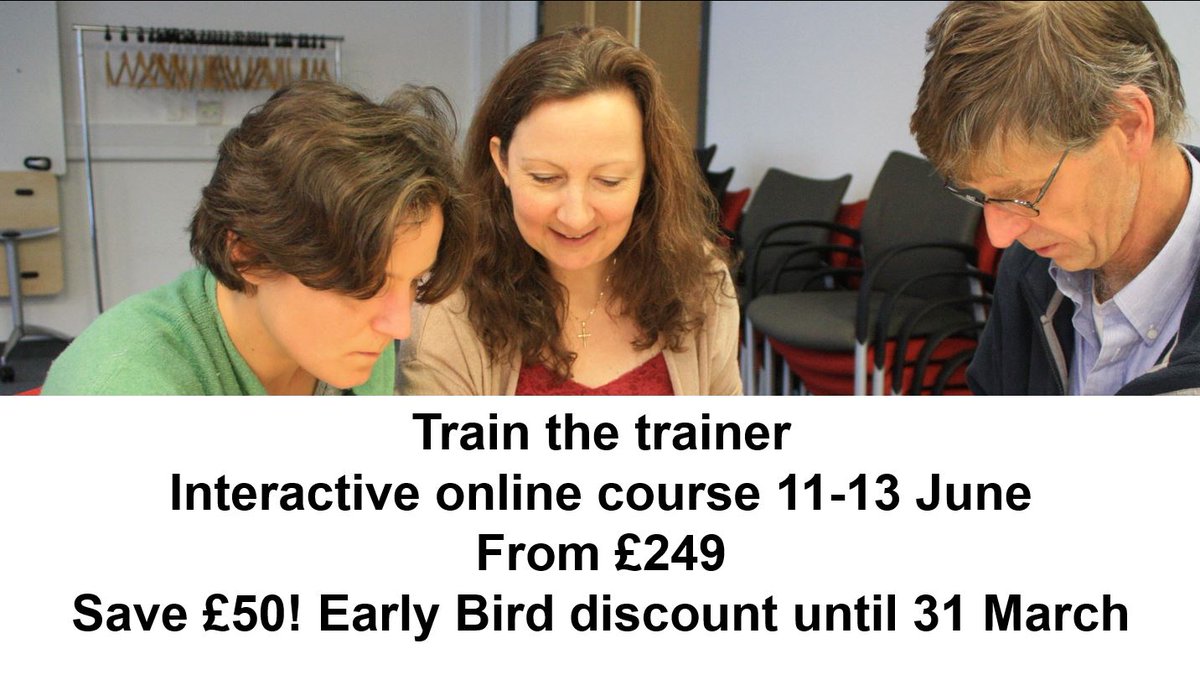 Training via @UK_CEH Learn about best practice in developing and delivering training Train the trainer 11-13 June From £299 ceh.ac.uk/training/train… PL RP @swilliams_ox @TEEB4ME @TomAugust85 @twigg_m @UCCResearch @uccBEES @UCLlaw_env env @UCLurbanlab @UK_NRFA @UK_NRFA