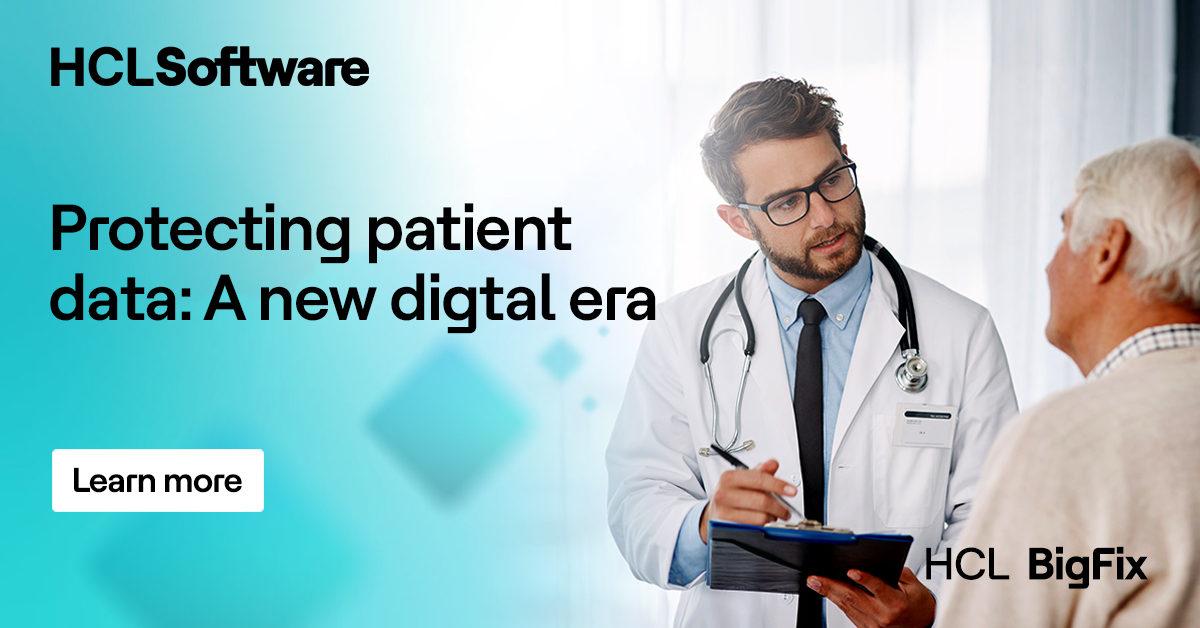 Stay ahead in the digital healthcare era with #HCLBigFix! 🚀 Our comprehensive endpoint management and security solutions ensure HIPAA compliance, protect patient data and mitigate emerging threats. Learn more: <link> #HealthTech ➡️ Learn more: hclsw.co/am0k6e