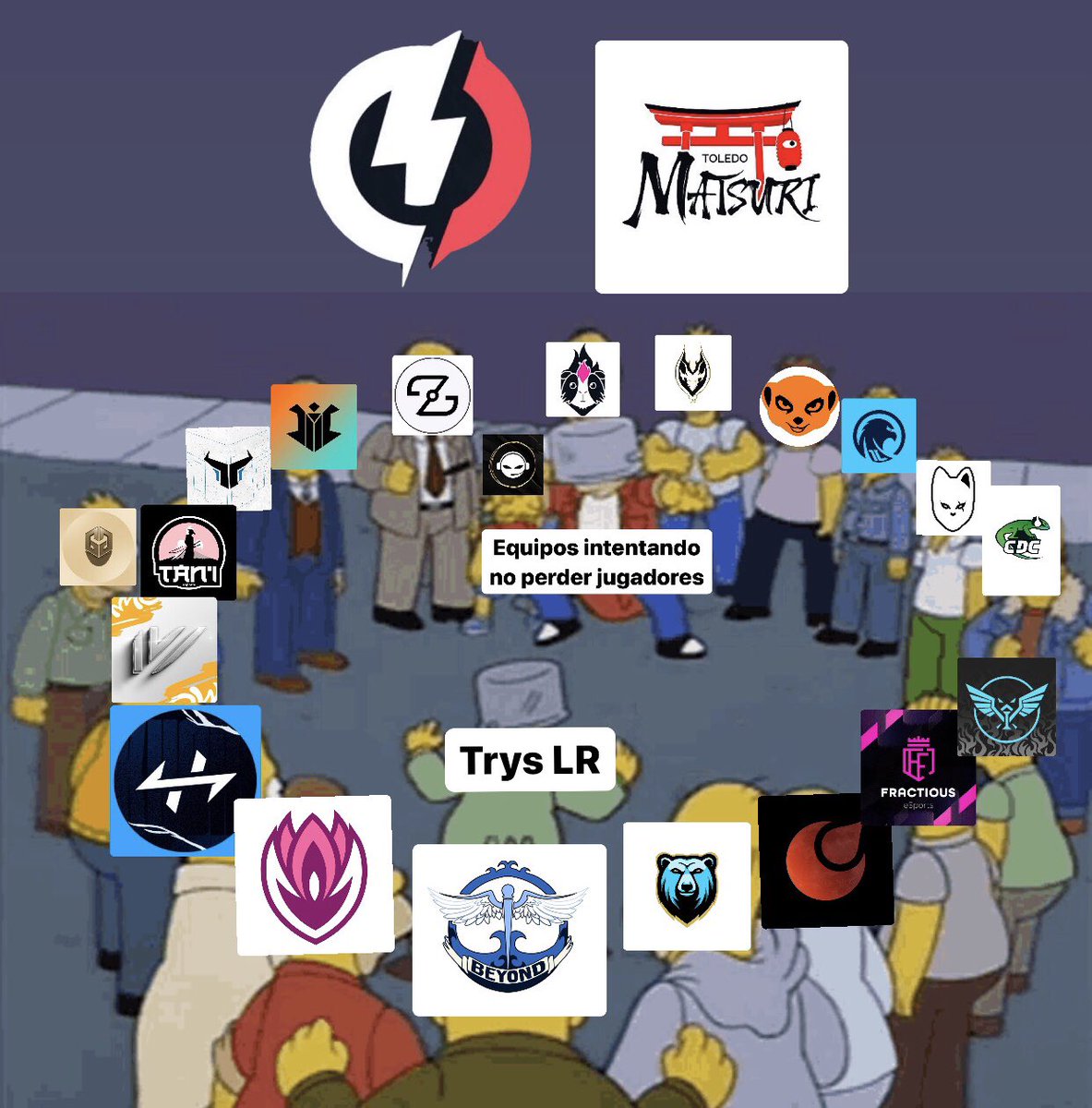 Beyond eSports (@beyond_esp0rts) on Twitter photo 🔹 Toledo Matsuri Tier 2 🔹
Comenzamos el tercer split del <a href="/TormentaVALes/">Circuito Tormenta | VALORANT</a> con la parada Tier 2 de <a href="/Toledo_Matsuri/">Toledo Matsuri</a>.
Suerte a todos los equipos que participan. 💙 🔹 Toledo Matsuri Tier 2 🔹
Comenzamos el tercer split del <a href="/TormentaVALes/">Circuito Tormenta | VALORANT</a> con la parada Tier 2 de <a href="/Toledo_Matsuri/">Toledo Matsuri</a>.
Suerte a todos los equipos que participan. 💙