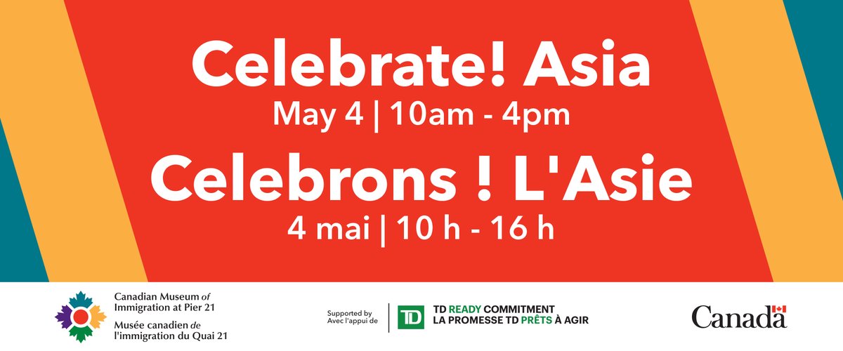 Join us in kicking off #AsianHeritageMonth at ✨Celebrate! Asia✨ Through food workshops, musical performances and more, explore the many cultures of Asia that have made their home in Nova Scotia. 🎫 Included with admission 🔗 bit.ly/3UIONXr