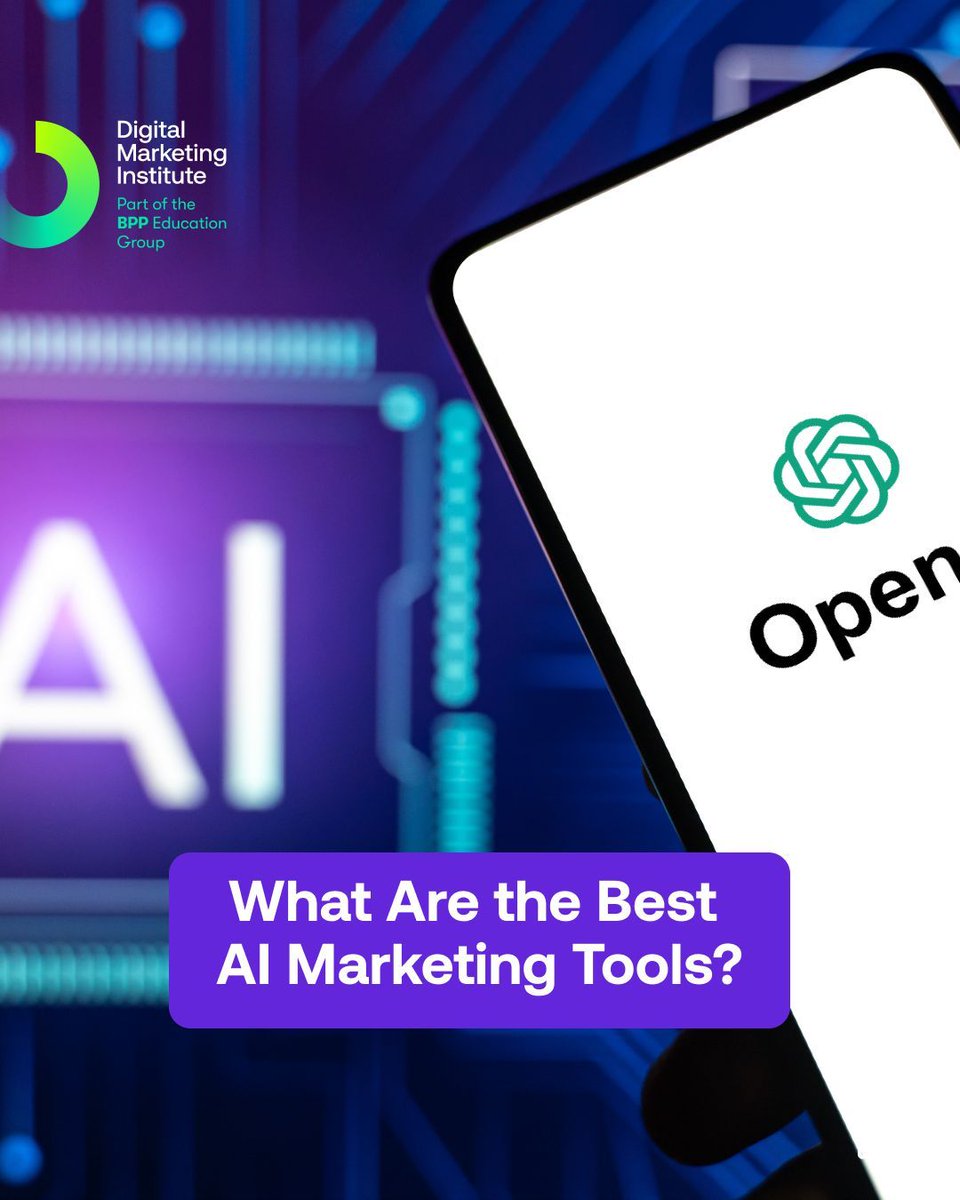 Ready to learn AI for your marketing? Start here ⬇️ Our FREE guide will take you through the best AI marketing tools for the job you want to speed up. Discover your AI workflow here buff.ly/43MQ02J #AIMarketing #DigitalMarketing #AIContentCreation #AIinSocialMedia