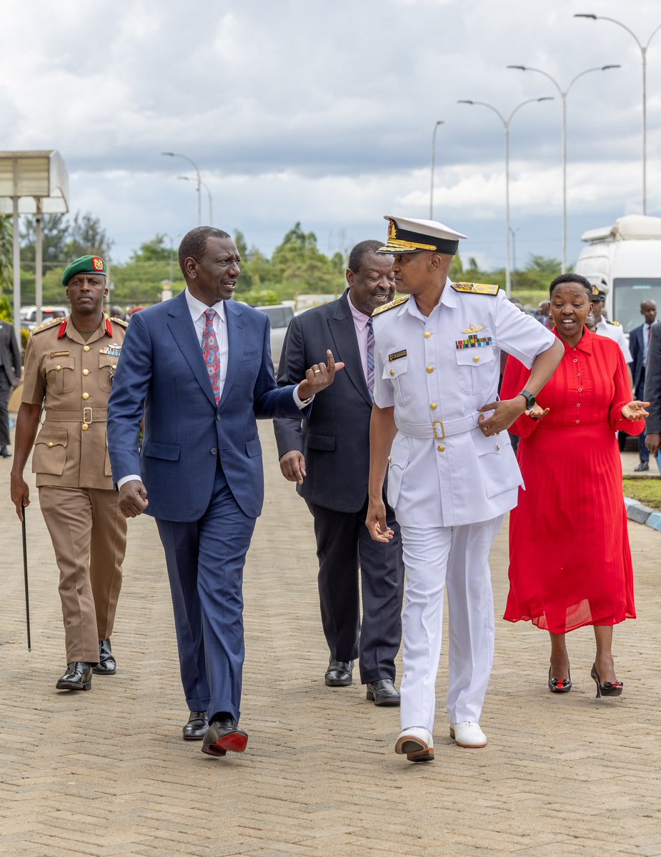 President @WilliamsRuto Departure to the Republic of Tanzania