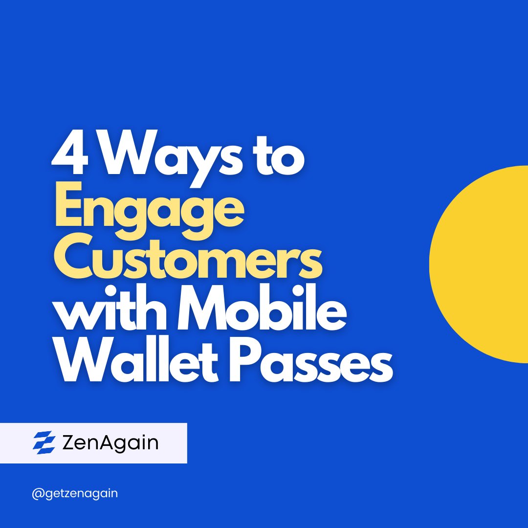 Can your paper coupons do this?

#Mobilewallet passes can provide so much info - including:
📣 relevant messages
🤩 apps
🔗 links
🔍 promotion details 

#promotions #mobilemarketing #marketingstrategy