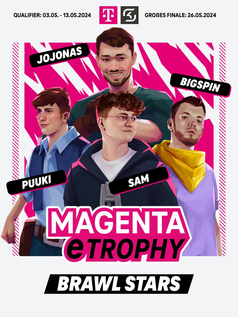 Du spielst Piper wie kein anderer? In Showdown wird dir zu viel geteamed? Kein Problem, wir haben da was für dich 🤭 Die Brawl Stars #MagentaEtrophy sucht nach DIR für ein spannendes 5v5 Turnier zusammen mit Content Creatorn und Profispielern der Szene. Melde dich jetzt an!…