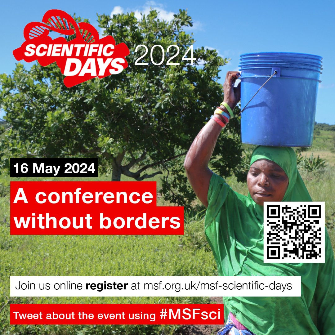 We are going to attend MSF Scientific Days 2024 (16th May 2024) - we look forward to seeing you there. @MSFsci