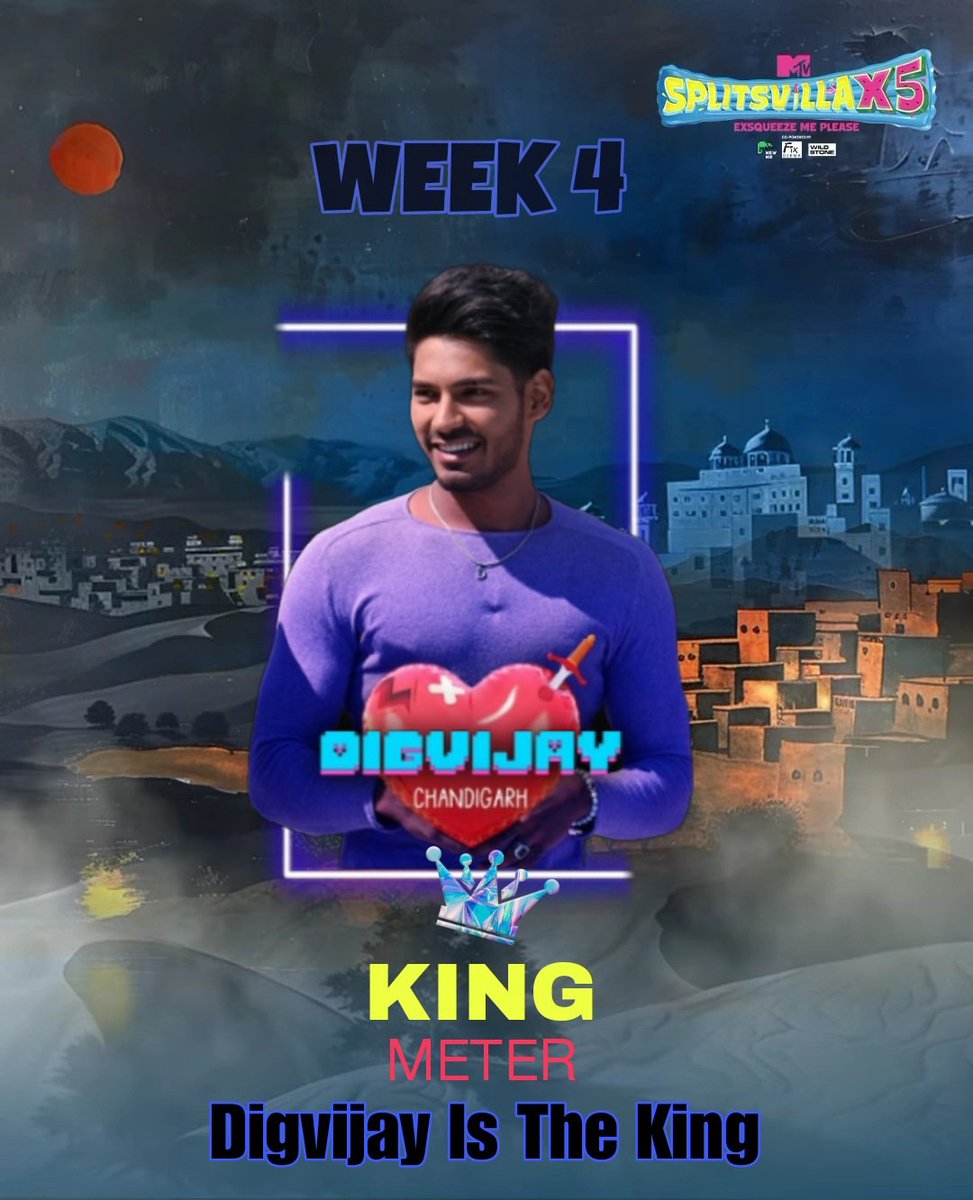 Digvijay is stealing hearts and how. Iss baar fir King Meter jeet chuke hai humare apne roadies! 👑

#DeekilaIsTheQueen

#KingMeter #AsliKing  #MTVSplitsvilla #MTVSplitsvillaX5
#MTVIndia #JioCinema #digvijayrathee