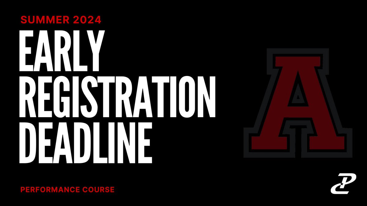 The Early Registration Deadline @LoyalForeverAHS is just 1 week away.  This summer #EverythingMatters ‼️ Don’t miss out on the opportunity to save some money by securing your spot before May 1st.   Take advantage by getting signed up today! ⬇️ performancecourse.com/school-distric…