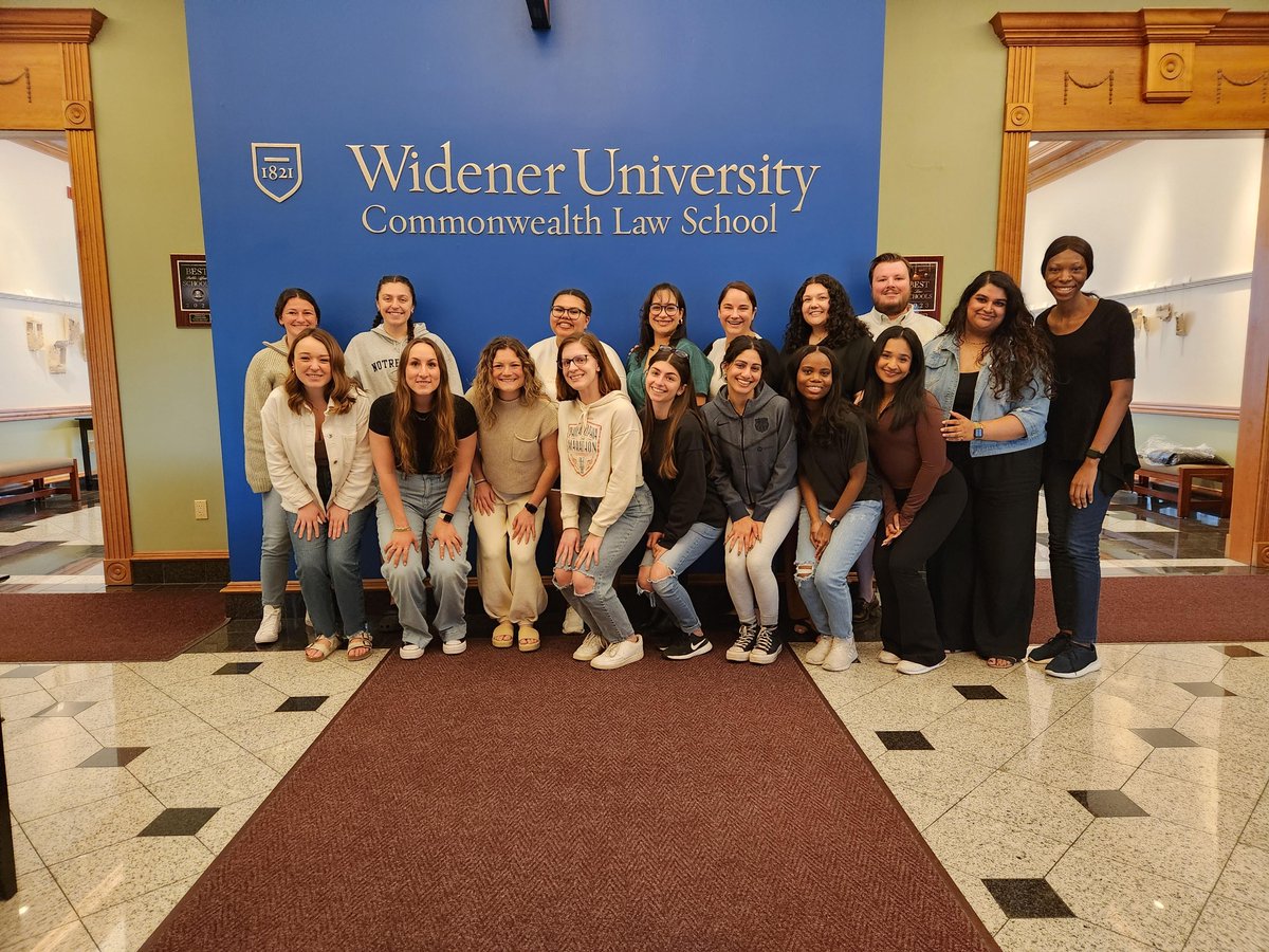 We gathered on Tuesday for the annual work study appreciation luncheon. Our student workers are truly invaluable to the Widener Law Commonwealth community! #LawSchool #WidenerLawCW