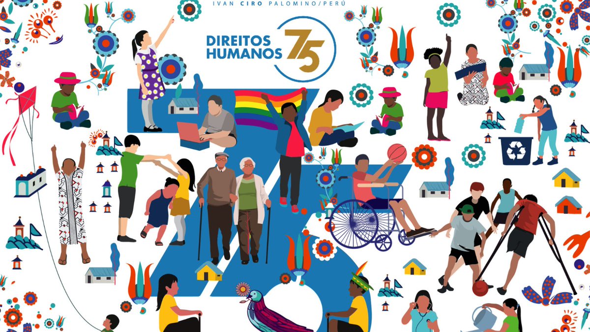 #DireitosHumanos são direitos que todas as pessoas têm simplesmente porque existem como seres humanos.   

Esses direitos universais são inerentes a cada pessoa, independentemente da nacionalidade, religião ou qualquer outro fator. 

➡️ bit.ly/Campanha_Direi… #DireitosHumanos75