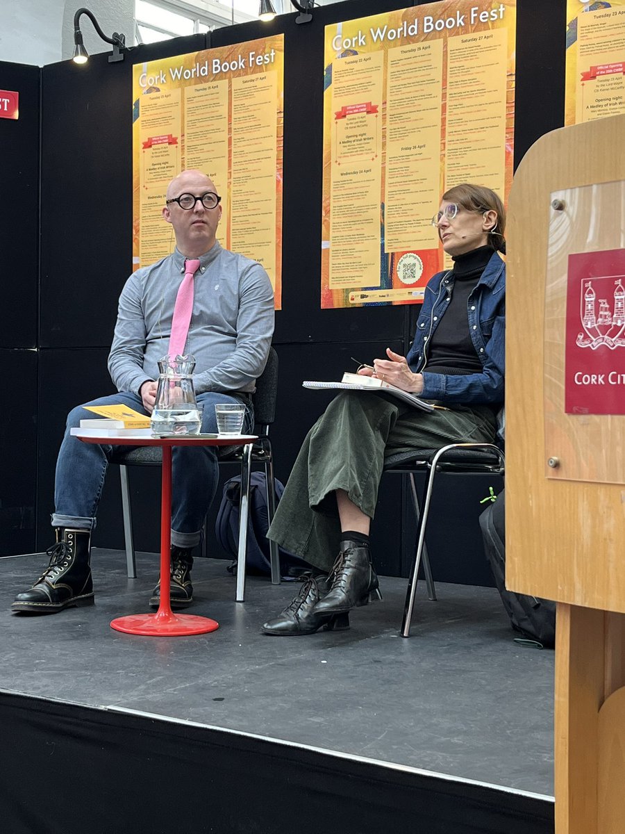 Cork World Book Fest (@worldbookfest) on Twitter photo Leonard and Hungry Paul meet their Italian translator! Such a lovely event with @MumblinDeafRo & Elvira Grassi in <a href="/corkcitylibrary/">Cork City Libraries</a> Leonard and Hungry Paul meet their Italian translator! Such a lovely event with @MumblinDeafRo & Elvira Grassi in <a href="/corkcitylibrary/">Cork City Libraries</a>