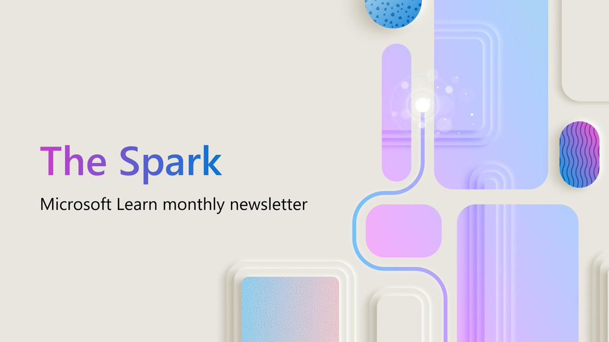 There's no time like the present to build your AI skills. 😏  

In this month's edition of The Spark, we share why and how you can get started: msft.it/6007YJH5U
