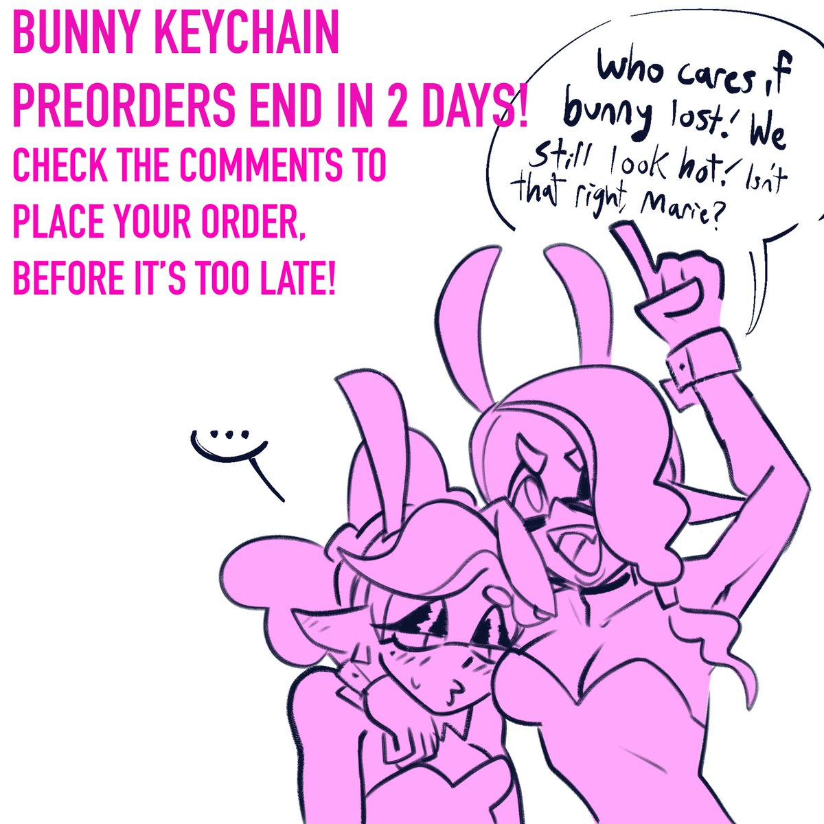 Keychain preorders end in 2 days!