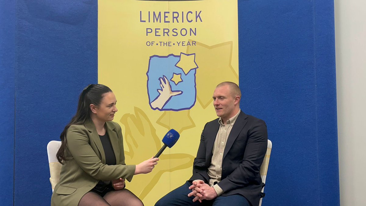 Absolutely delighted to get the opportunity to interview the wonderful Keith Earls this evening.

A huge thank you to @FrancesW96 who made it all happen.

Keith was awarded the Lifetime Achievement Award for his amazing rugby career 🏉